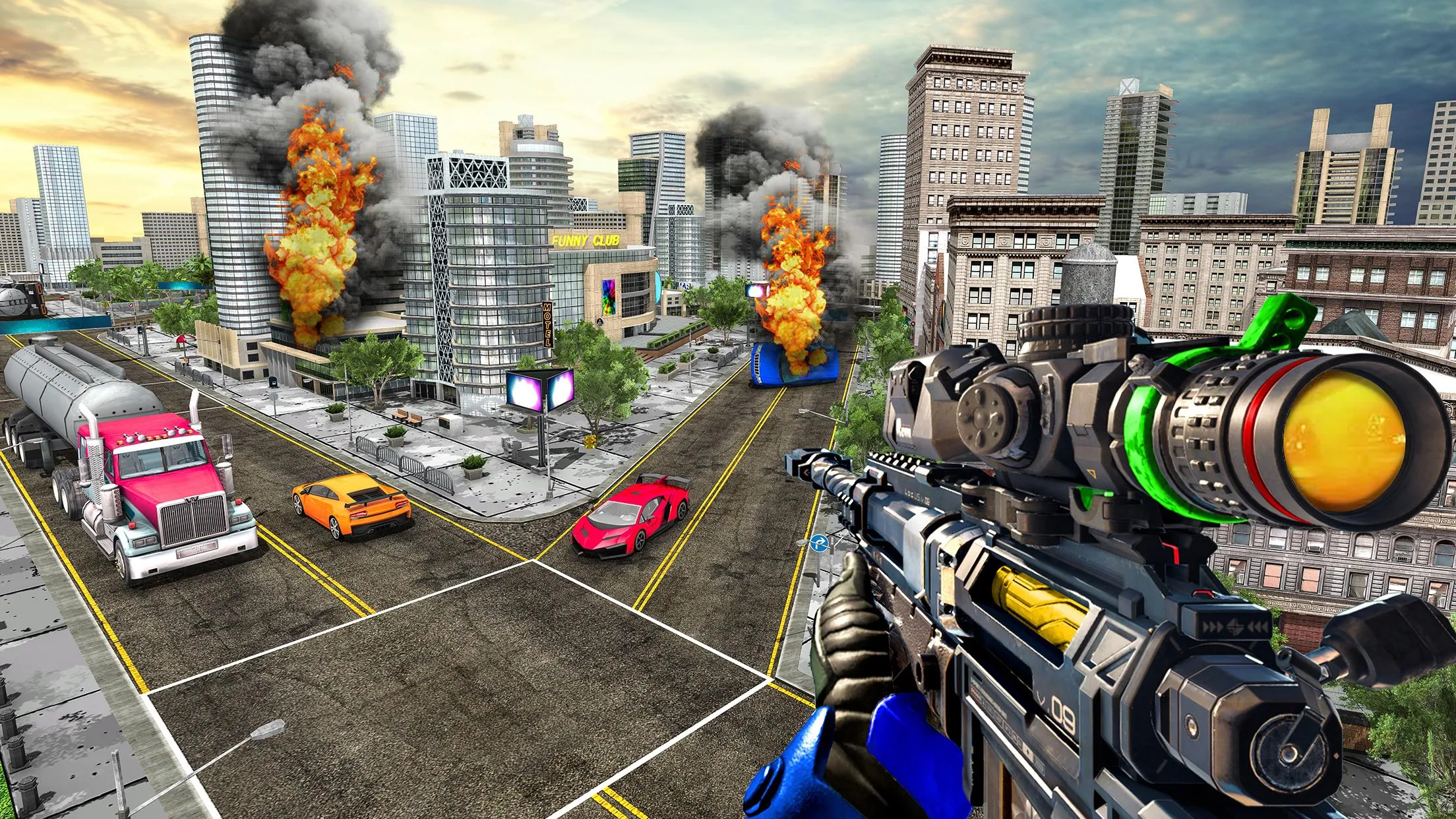 Sniper Traffic Shooting games | Indus Appstore | Screenshot