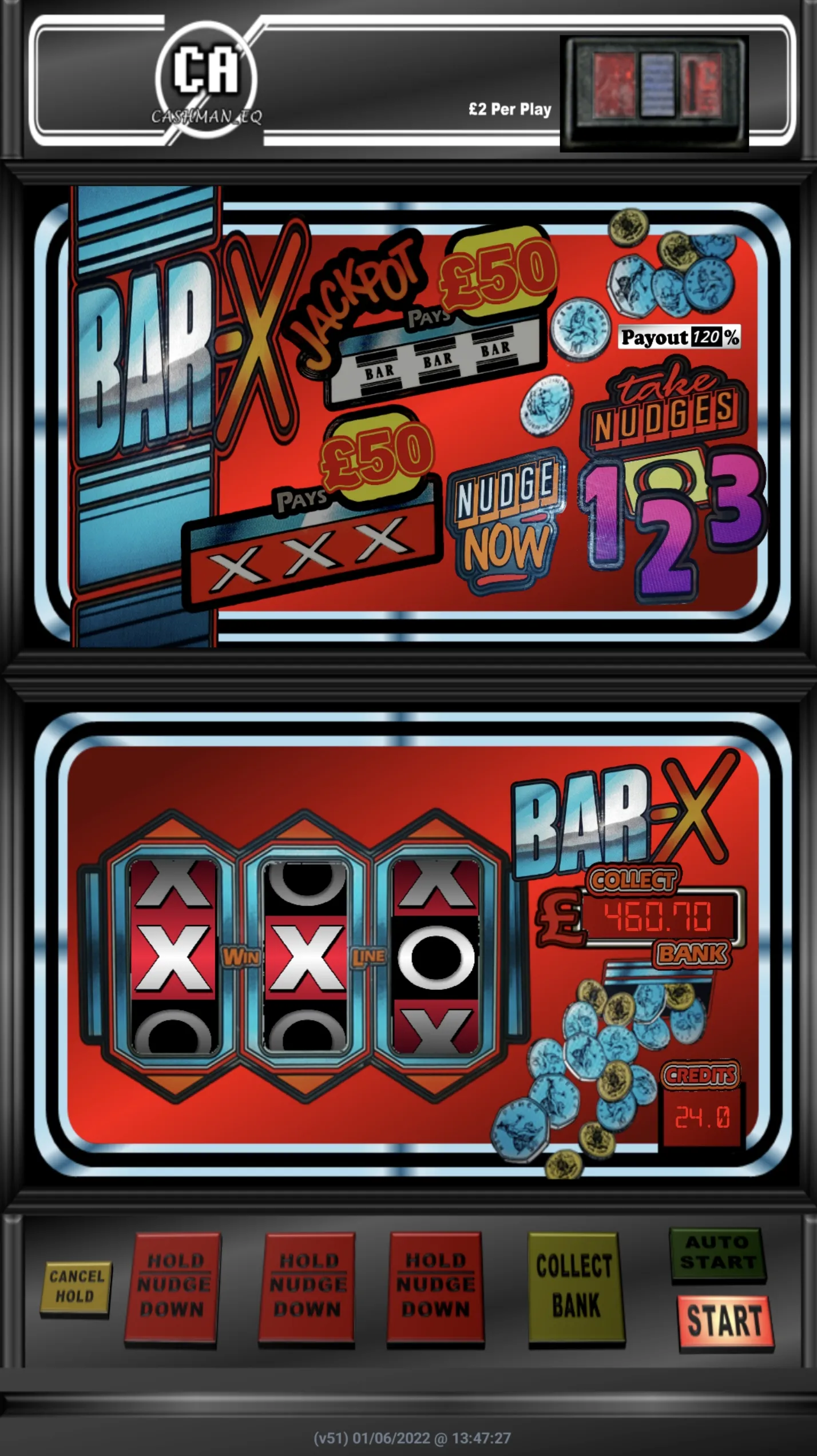 Bar X Slot UK Slot Machines | Indus Appstore | Screenshot