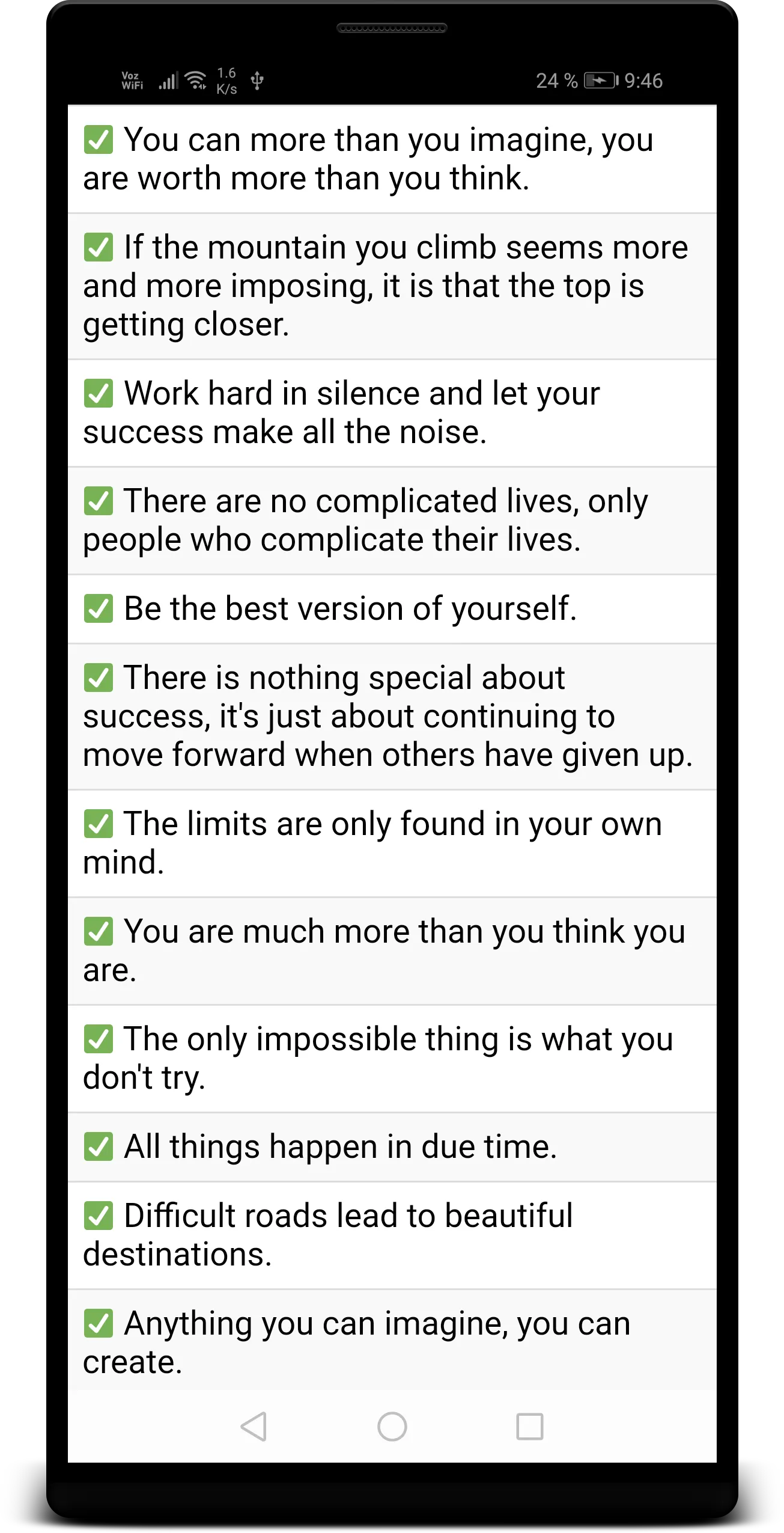 Motivational Phrases | Indus Appstore | Screenshot