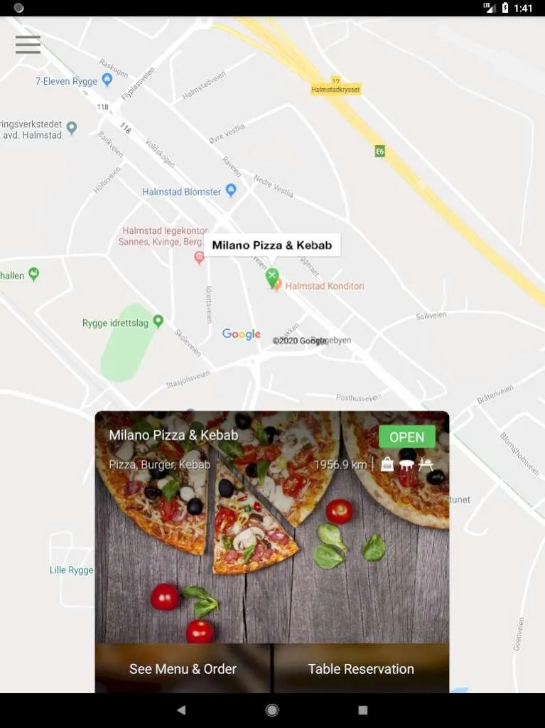 Milano Pizza Halmstad | Indus Appstore | Screenshot