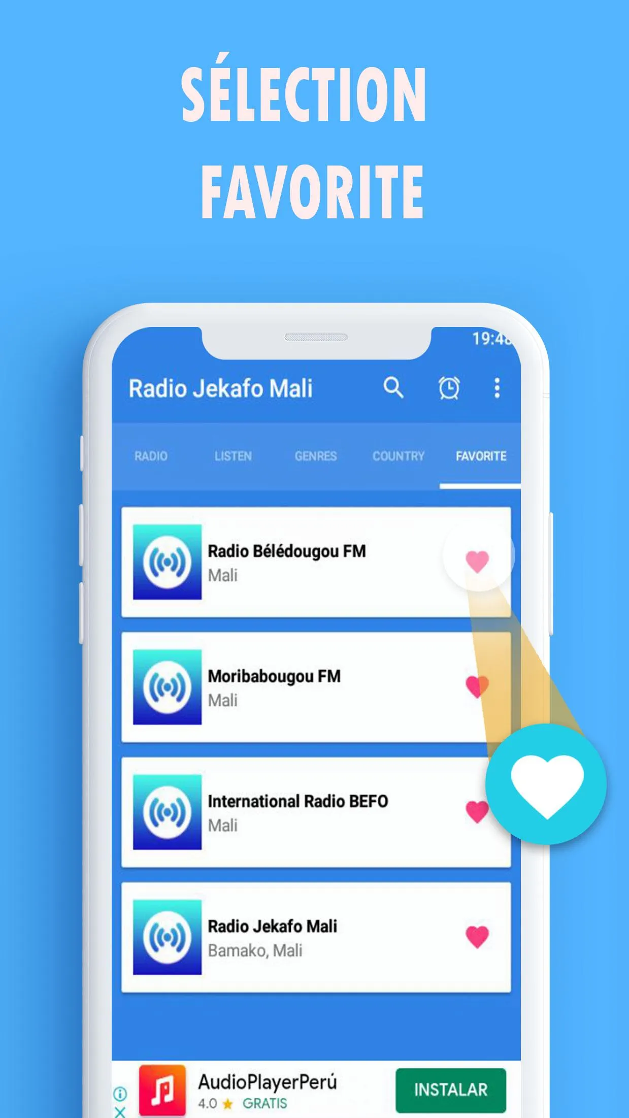 radio jekafo mali en ligne | Indus Appstore | Screenshot