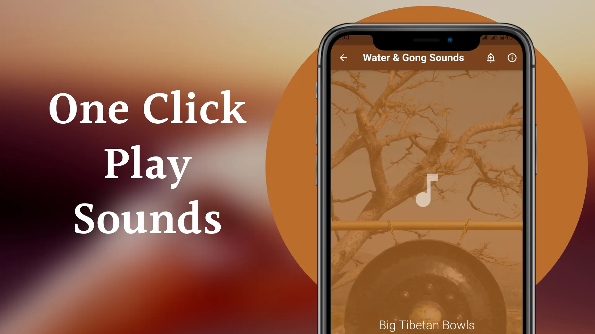 Water & Gong Sounds | Indus Appstore | Screenshot