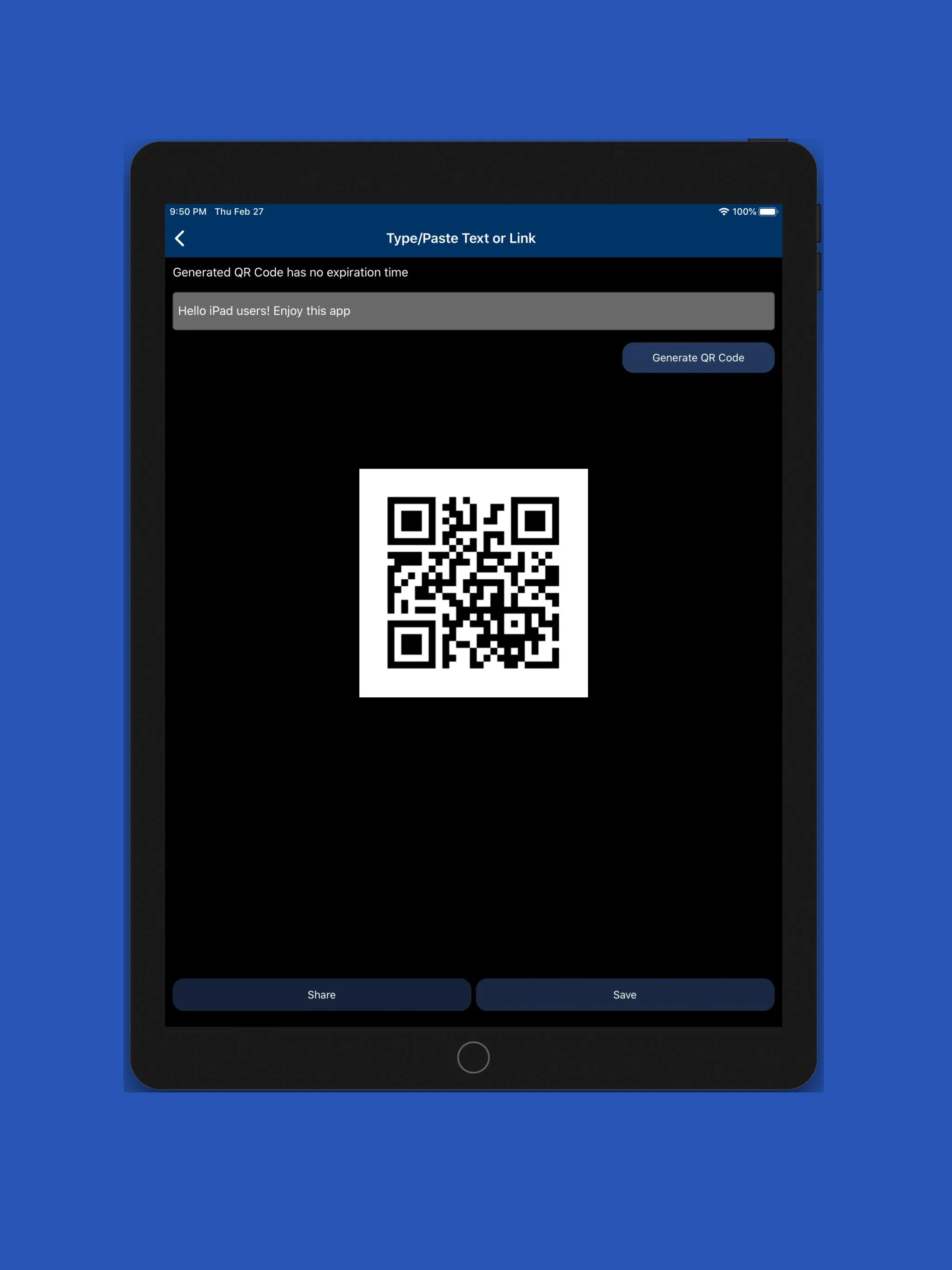 Codex - QR Reader & Generator | Indus Appstore | Screenshot