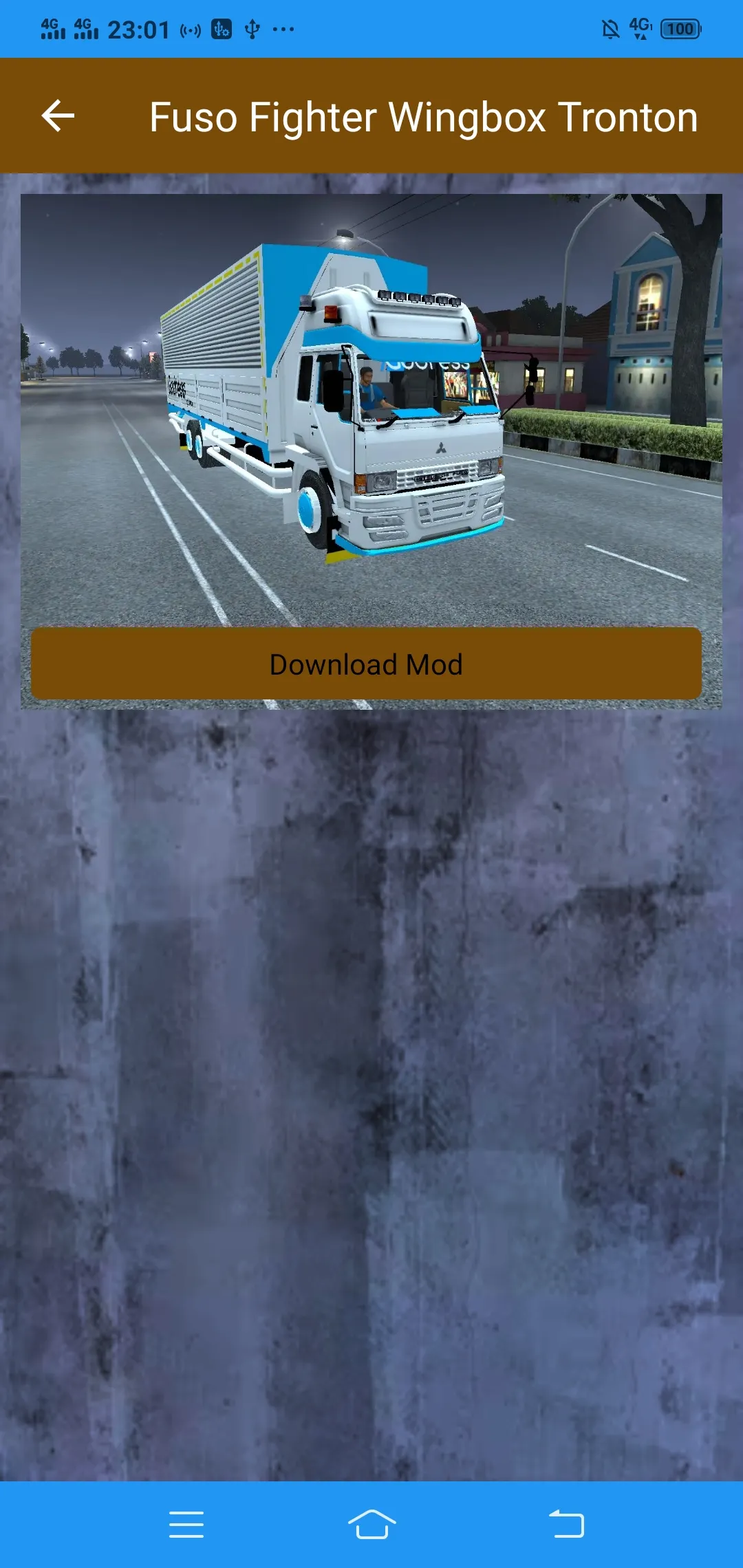 Mod Bussid Truck Wingbox Giga | Indus Appstore | Screenshot