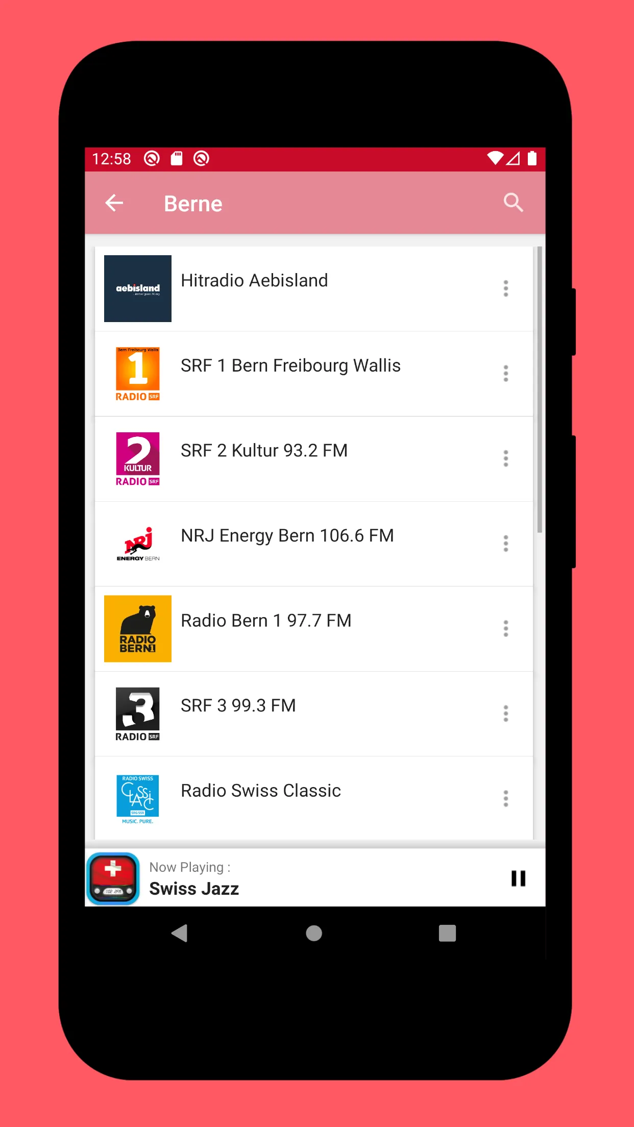 Radio Switzerland + Radio FM | Indus Appstore | Screenshot