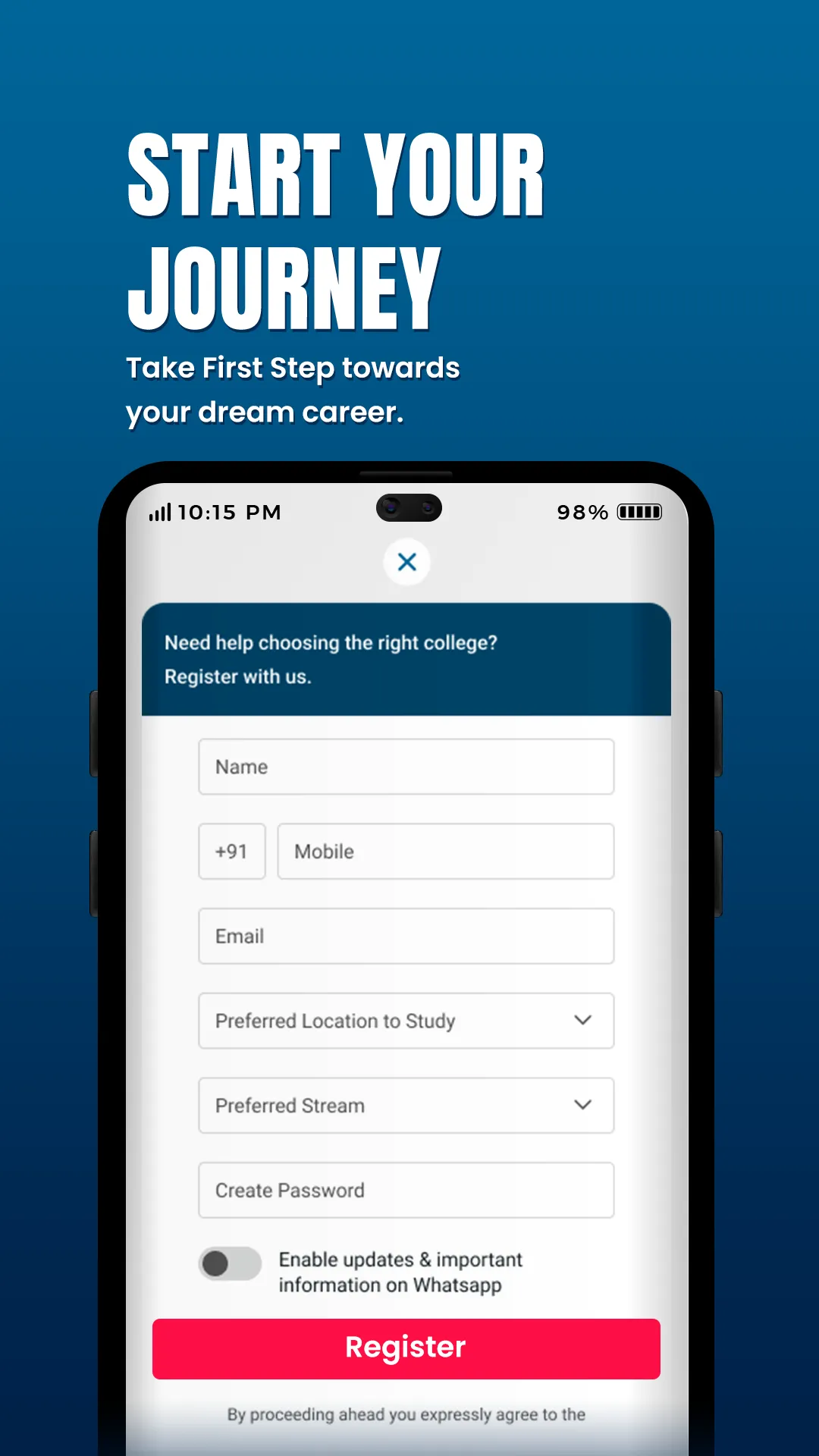 College, Job, & Meetup search | Indus Appstore | Screenshot