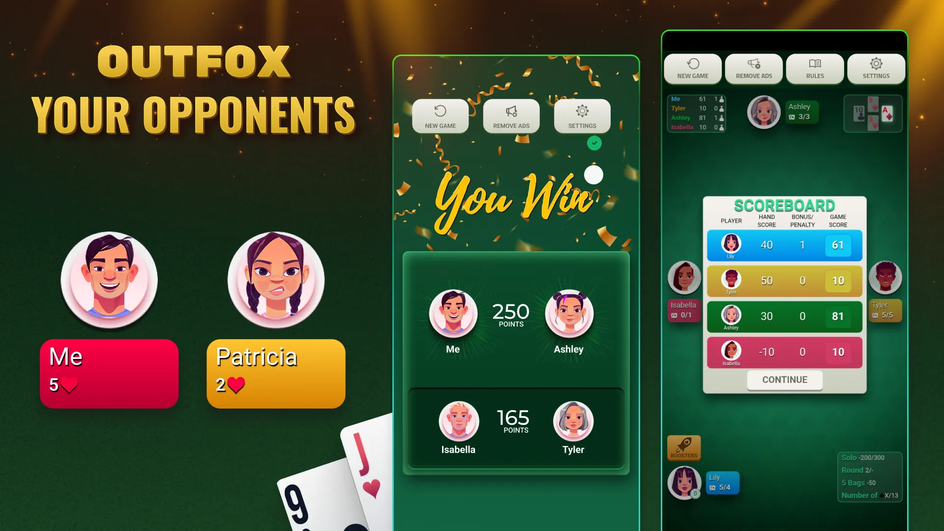 Spades Offline - Card Game | Indus Appstore | Screenshot