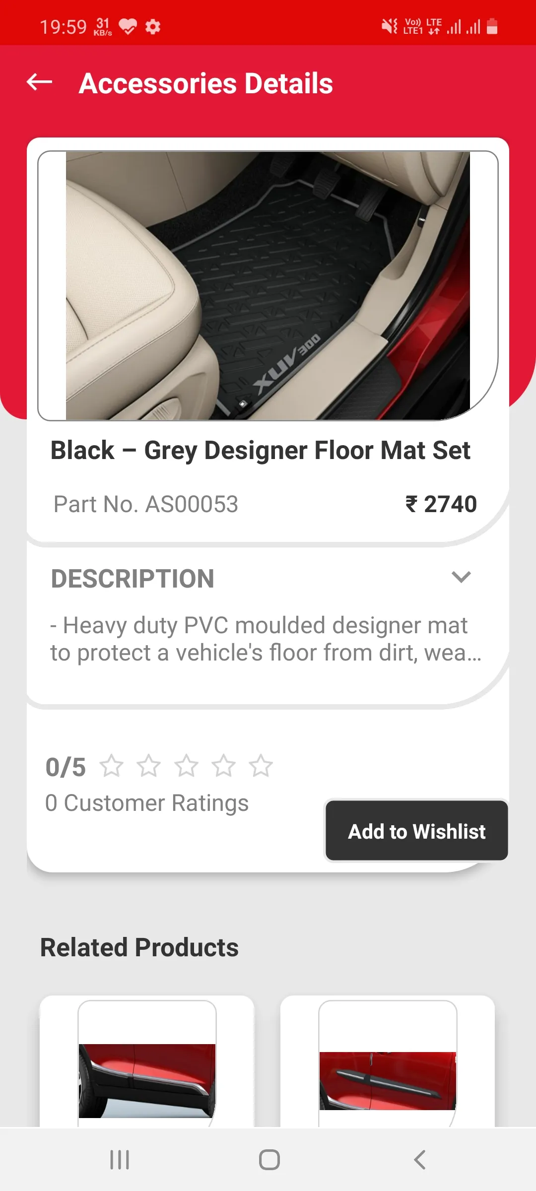 Mahindra Genuine Accessories | Indus Appstore | Screenshot