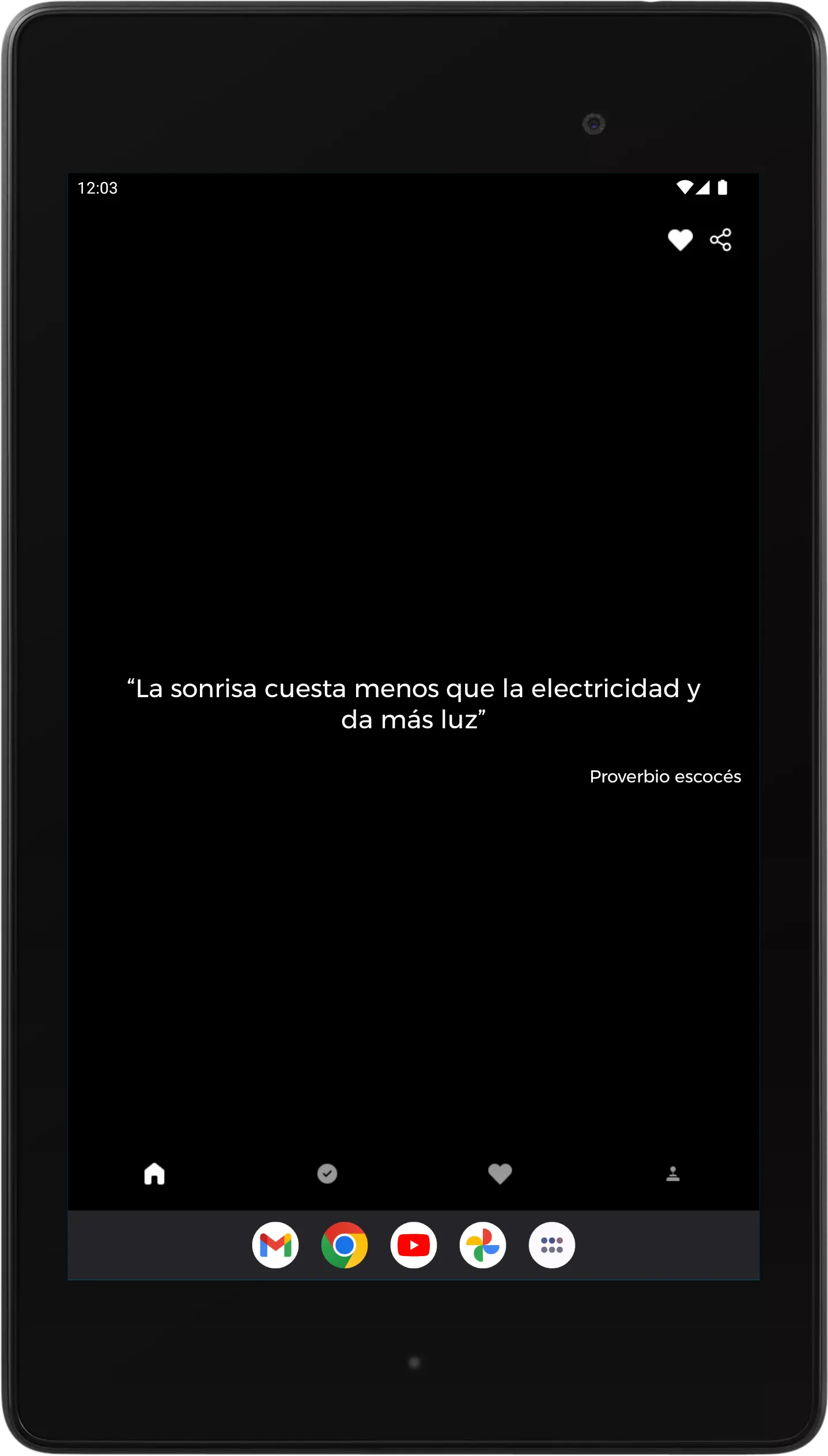 Frase por dia | Indus Appstore | Screenshot