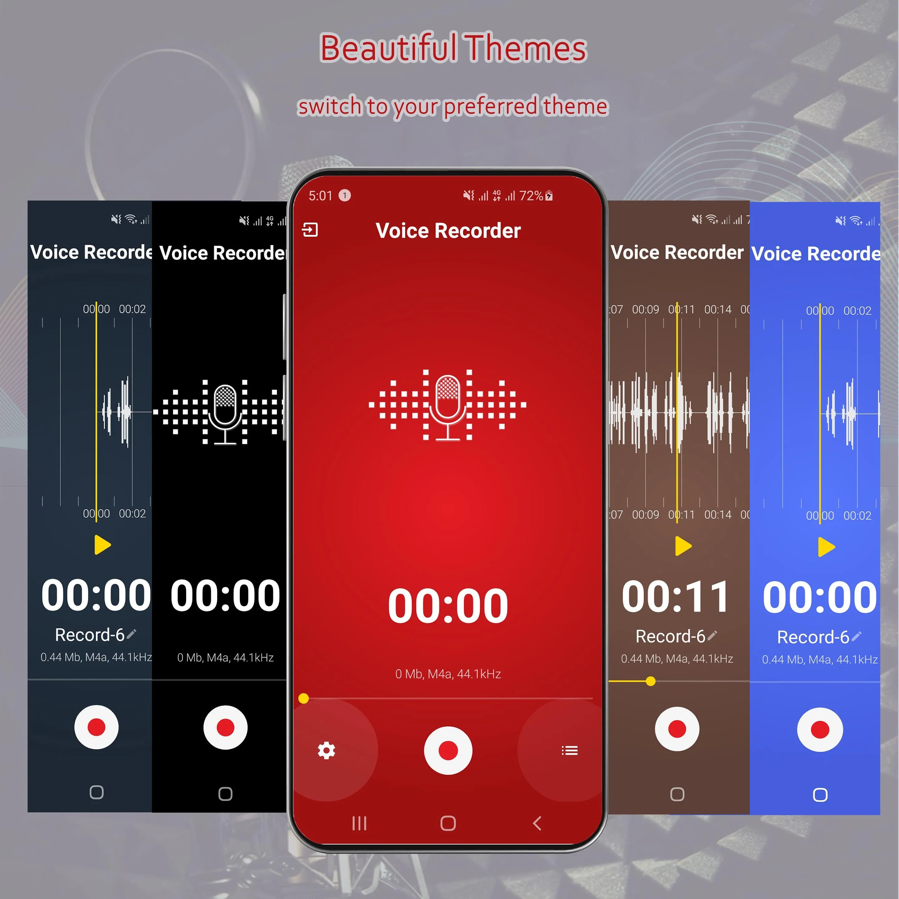 Voice Recorder & Audio Records | Indus Appstore | Screenshot