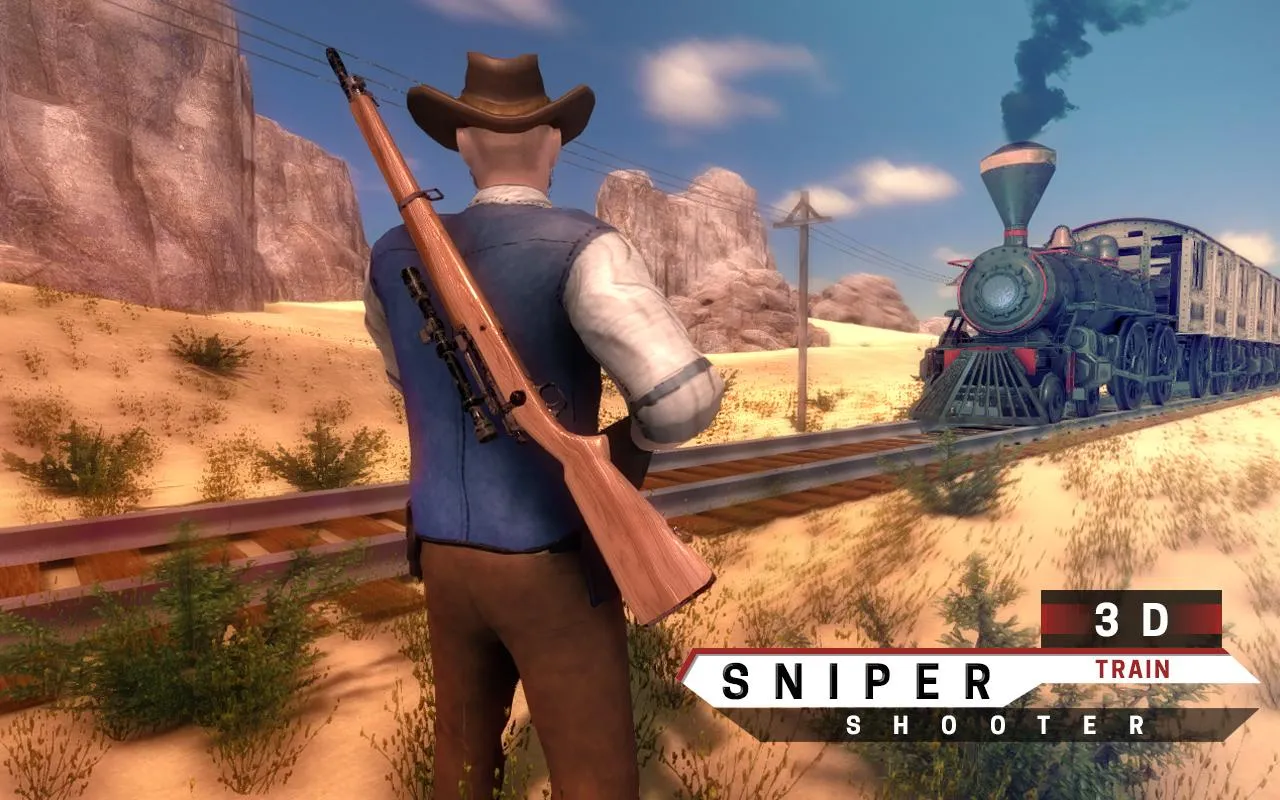 Sniper 3d Train Shooter | Indus Appstore | Screenshot