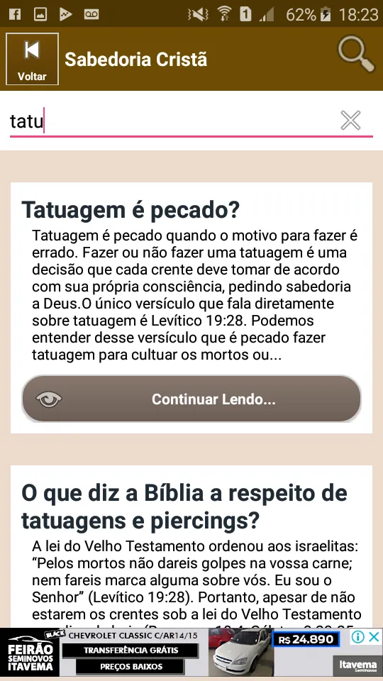 Sabedoria Cristã - Perguntas e | Indus Appstore | Screenshot