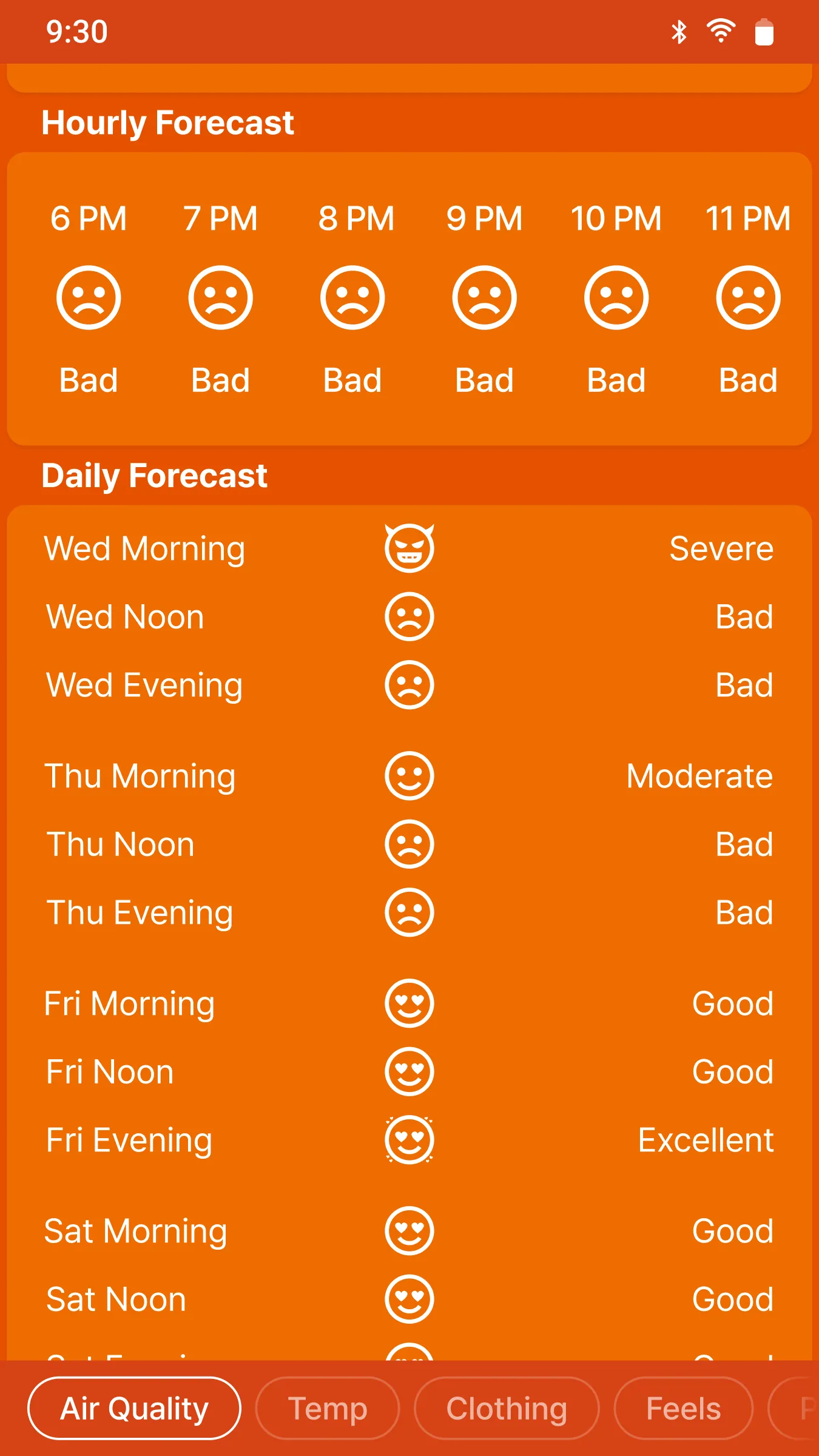 MiseMise - Air Quality, WHO | Indus Appstore | Screenshot