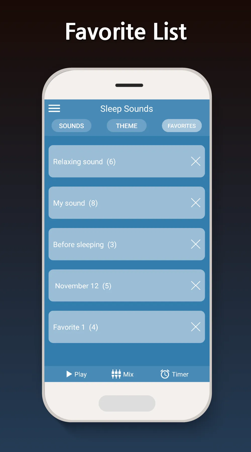 Sleep Sounds - relax melodies | Indus Appstore | Screenshot