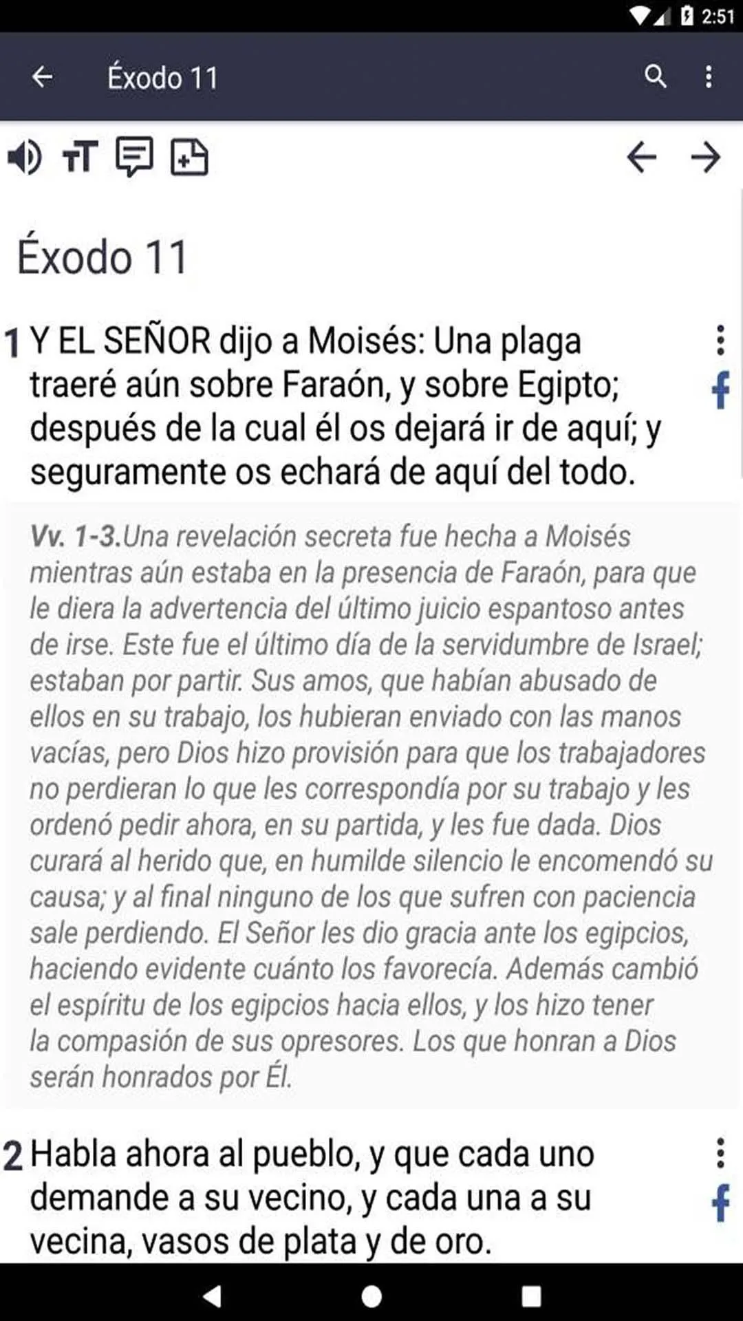 Biblia comentada | Indus Appstore | Screenshot