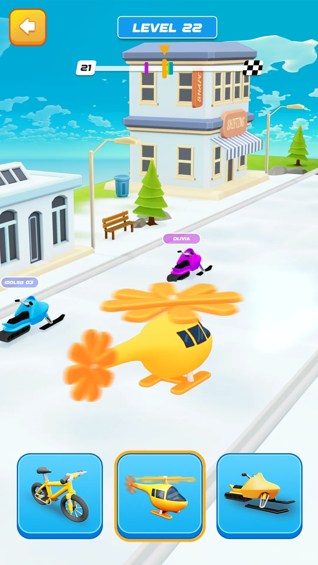 Shape Transform Race | Indus Appstore | Screenshot