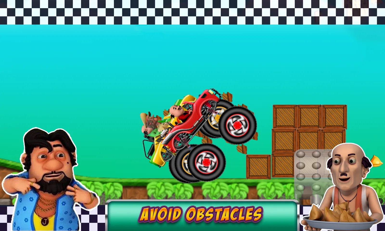 Motu Patlu Car Game 2 | Indus Appstore | Screenshot