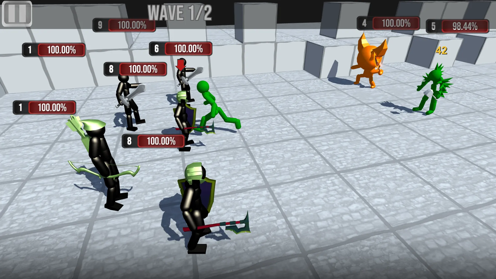 Stickman Raid Warriors Legends | Indus Appstore | Screenshot