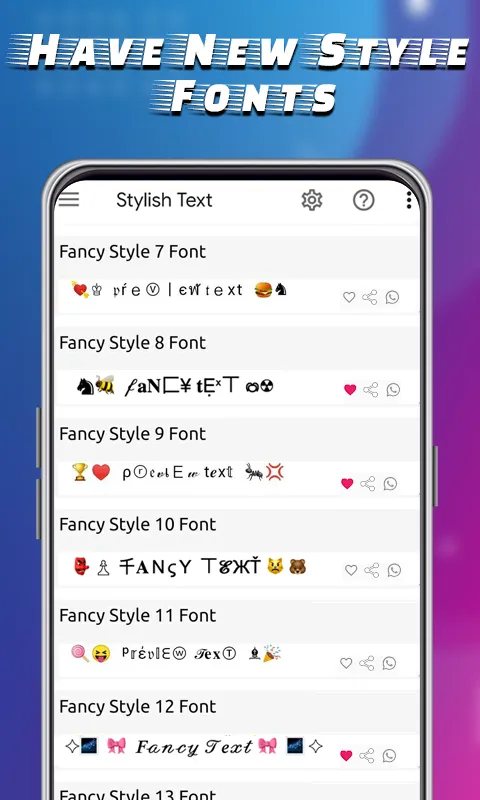 Stylish Fonts Keyboard | Indus Appstore | Screenshot