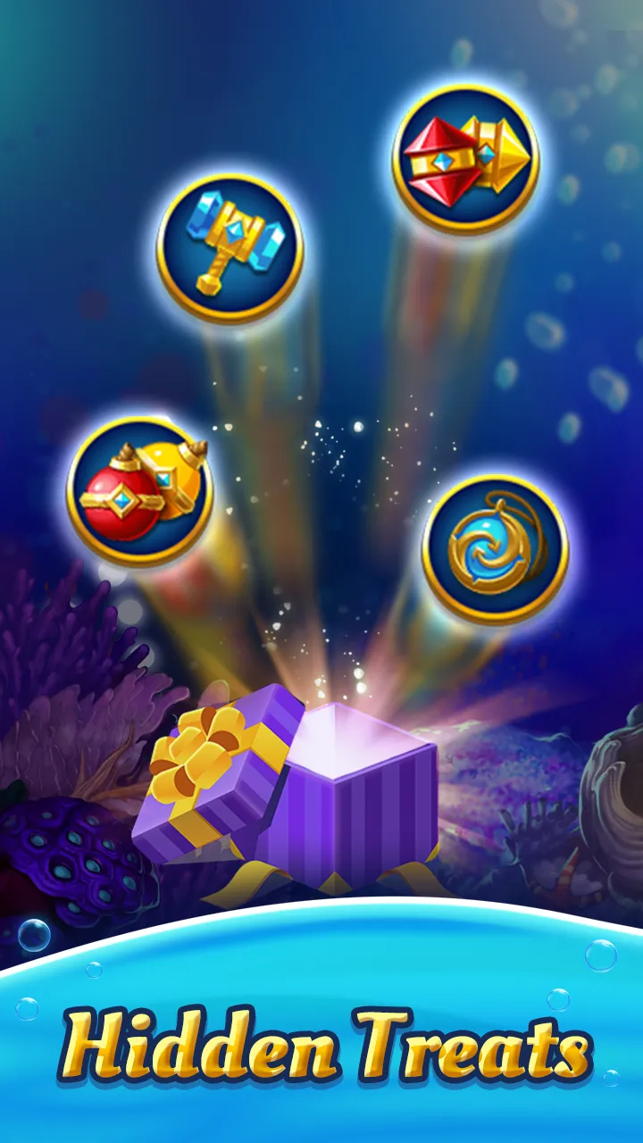 Ocean Splash: Jelly Fish gems | Indus Appstore | Screenshot