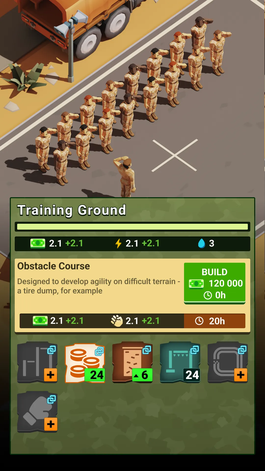 The Idle Forces: Army Tycoon | Indus Appstore | Screenshot