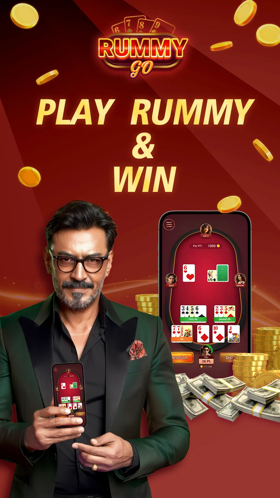 Rummy Go - Indian 13 card game | Indus Appstore | Screenshot