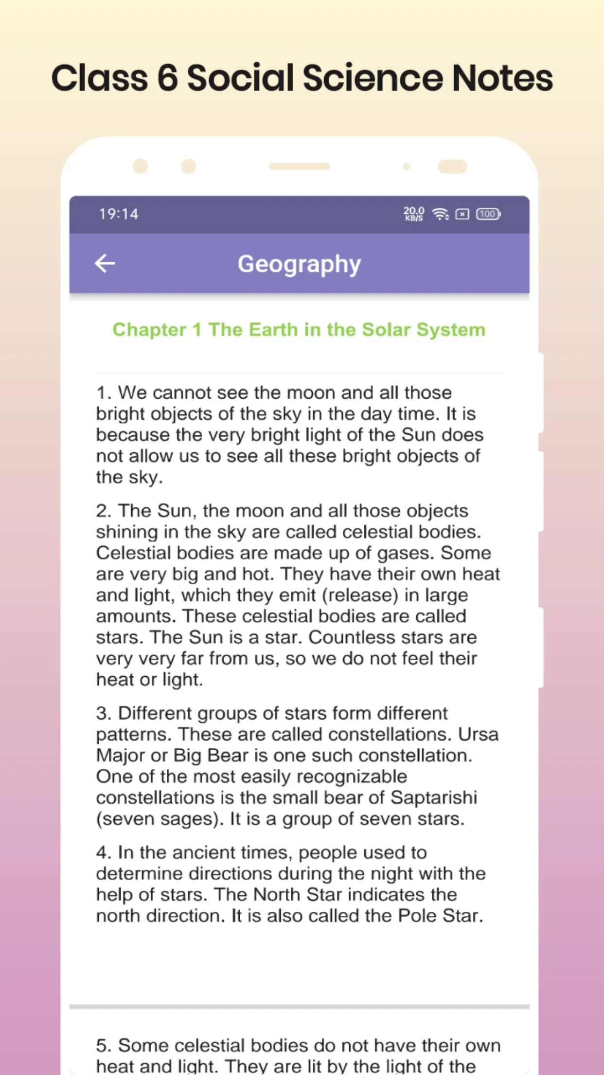 Class 6 Social Science Notes | Indus Appstore | Screenshot