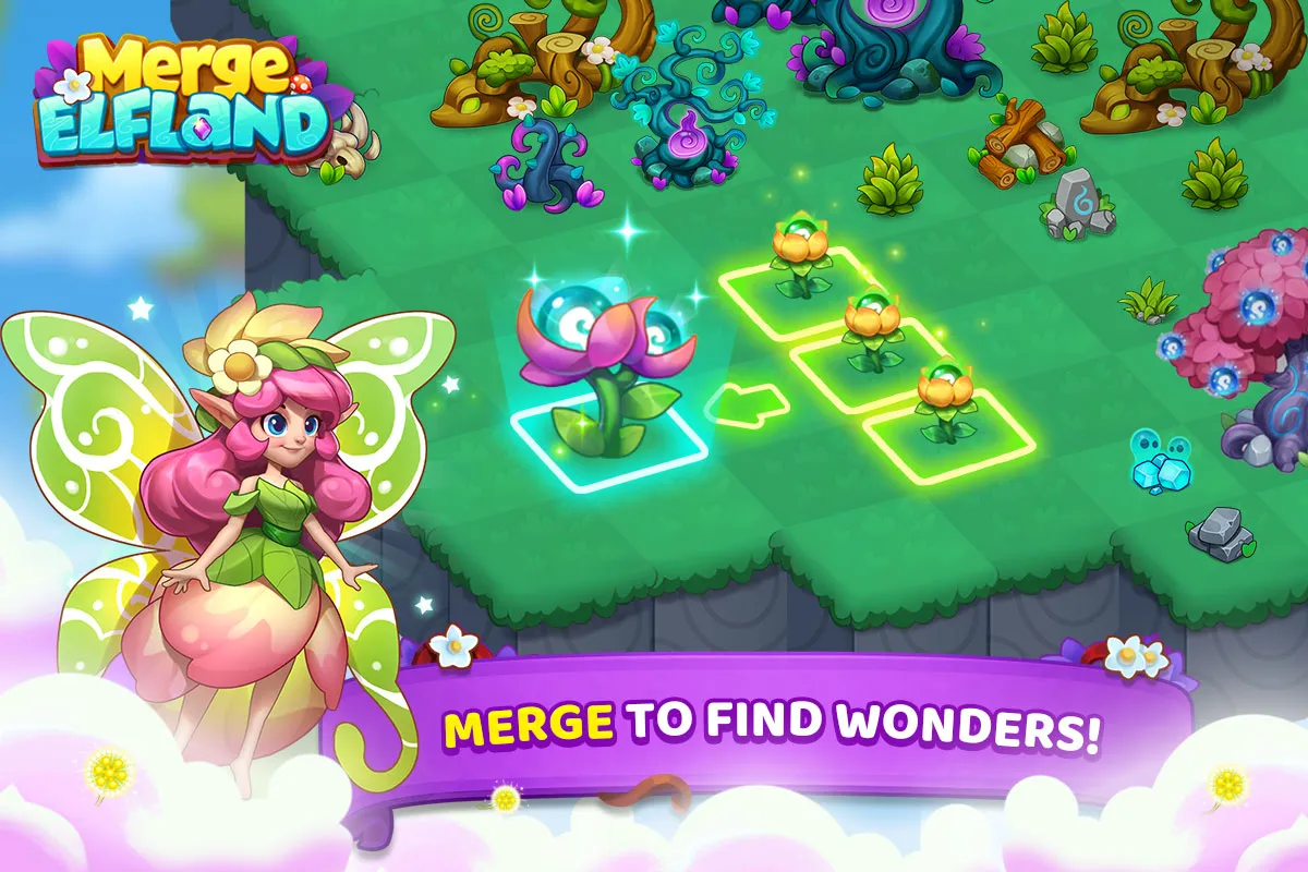 Merge Elfland Magic Merge Game | Indus Appstore | Screenshot