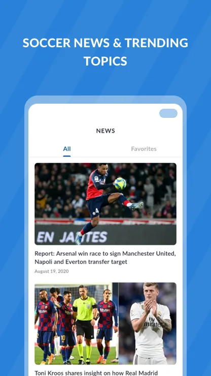 Live Soccer TV: Scores & Stats | Indus Appstore | Screenshot