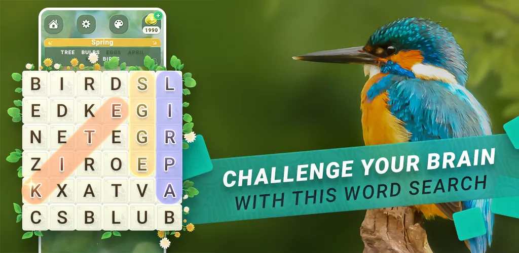 Word Search Nature Puzzle Game | Indus Appstore | Screenshot