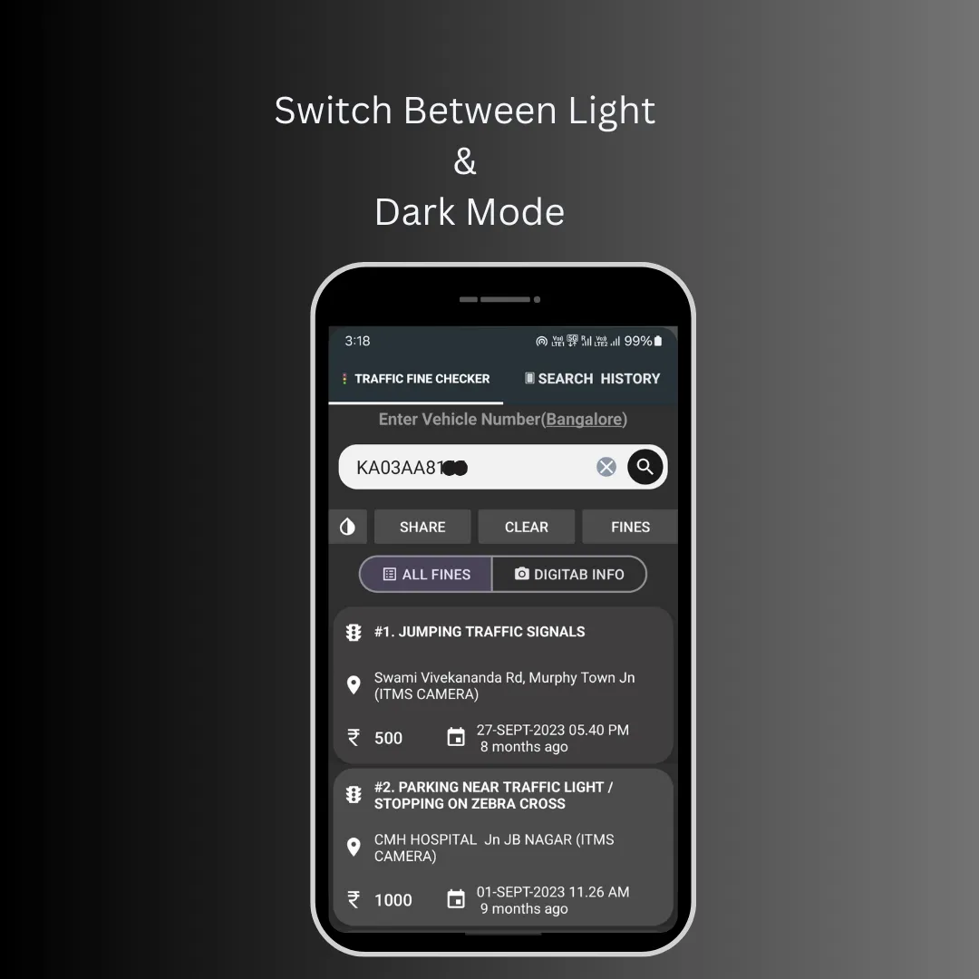 Bengaluru Traffic -Check Fines | Indus Appstore | Screenshot