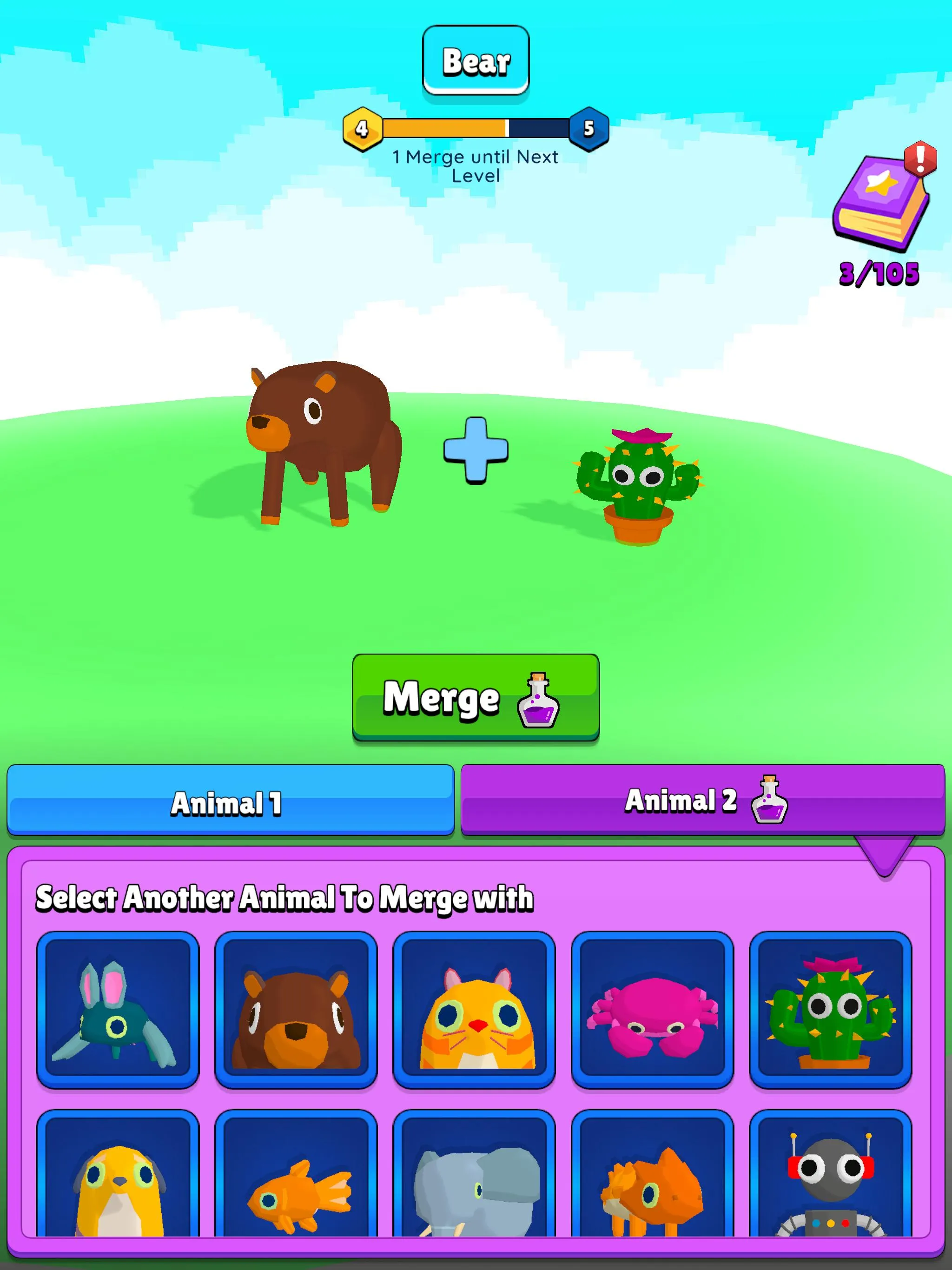 AI Animal Merge | Indus Appstore | Screenshot