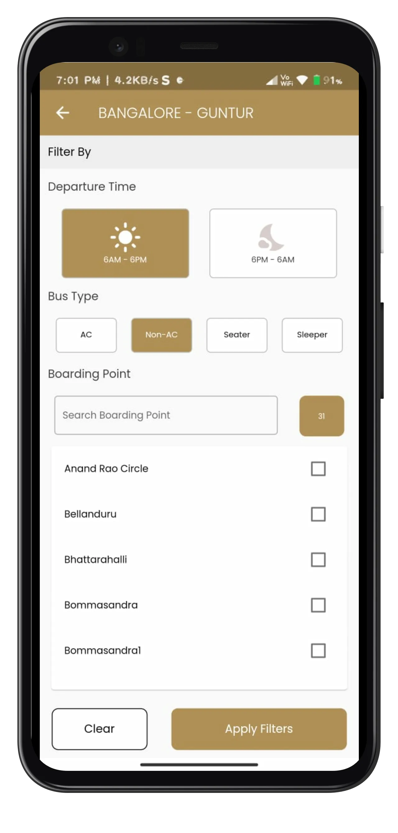 Chalasani Travels | Indus Appstore | Screenshot