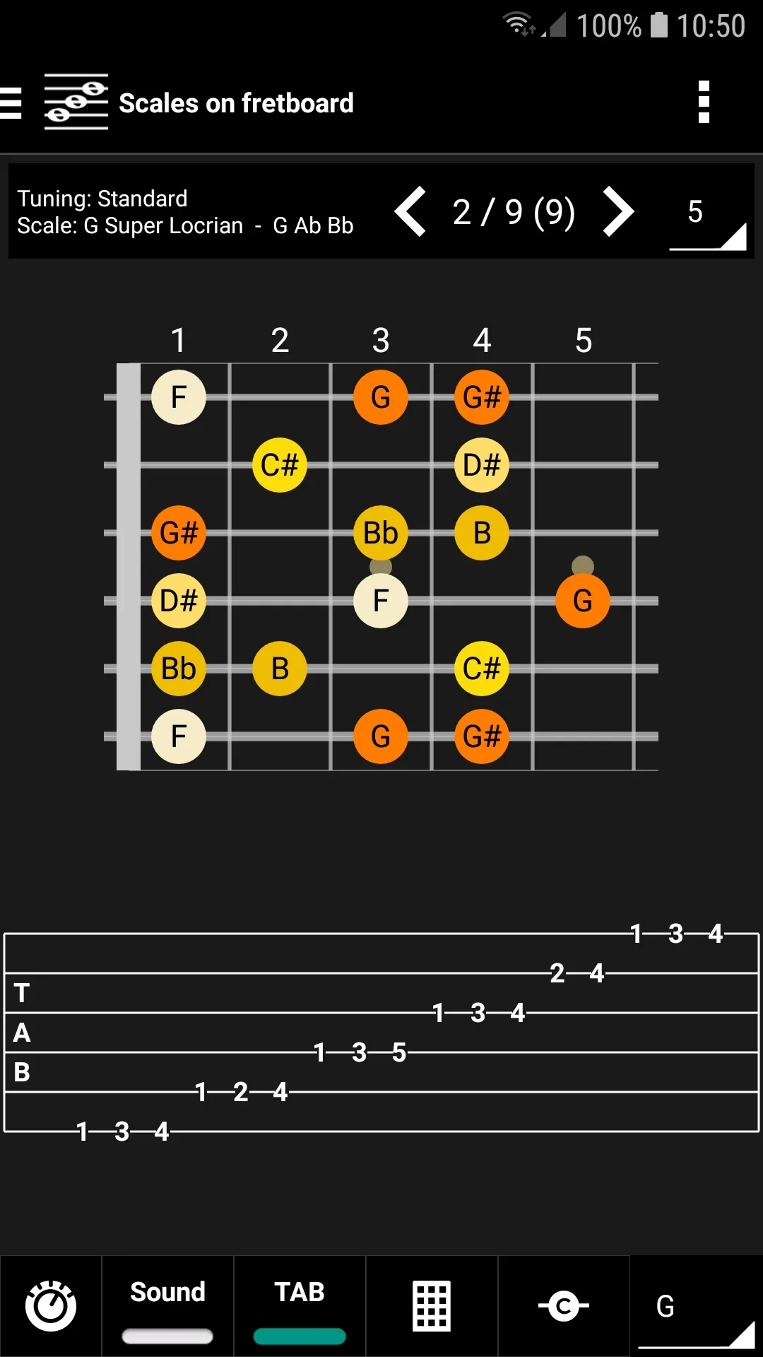 s.mart Circle of Fifths | Indus Appstore | Screenshot