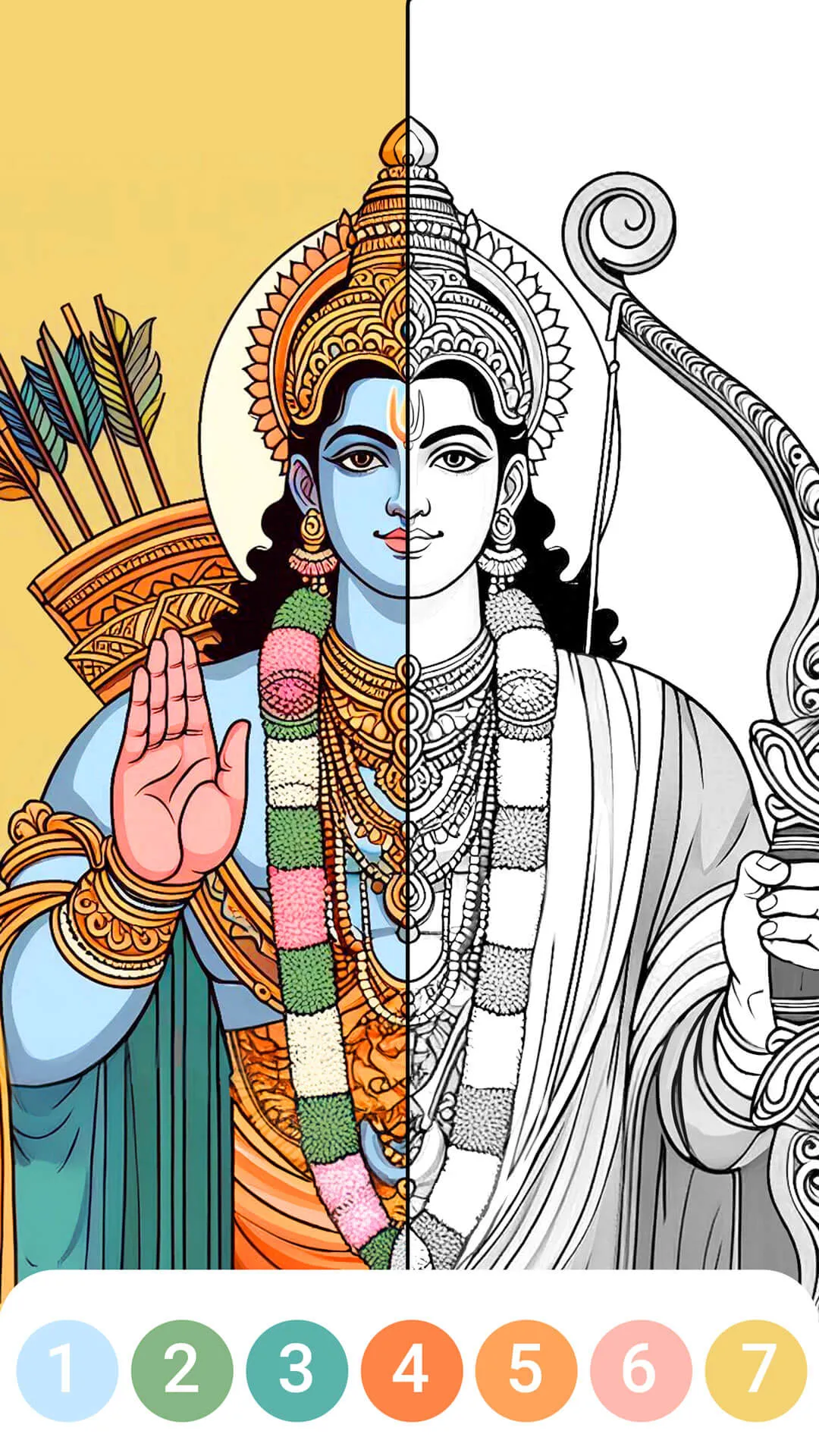 Colour Game: Gods & Stories | Indus Appstore | Screenshot
