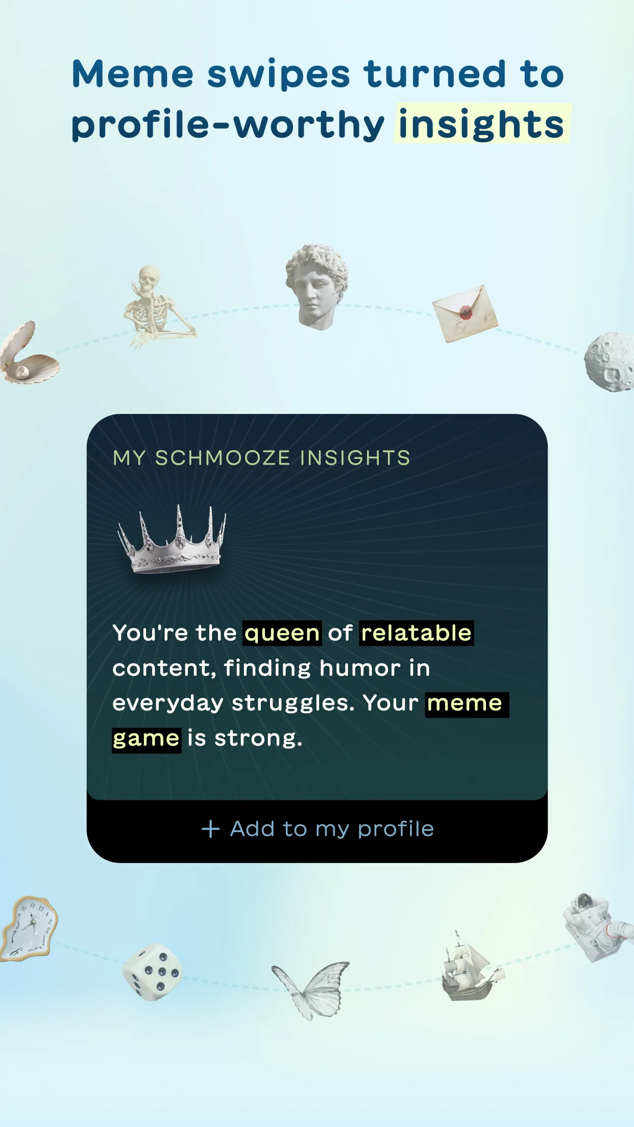 Schmooze: Meme, Match, & Date | Indus Appstore | Screenshot