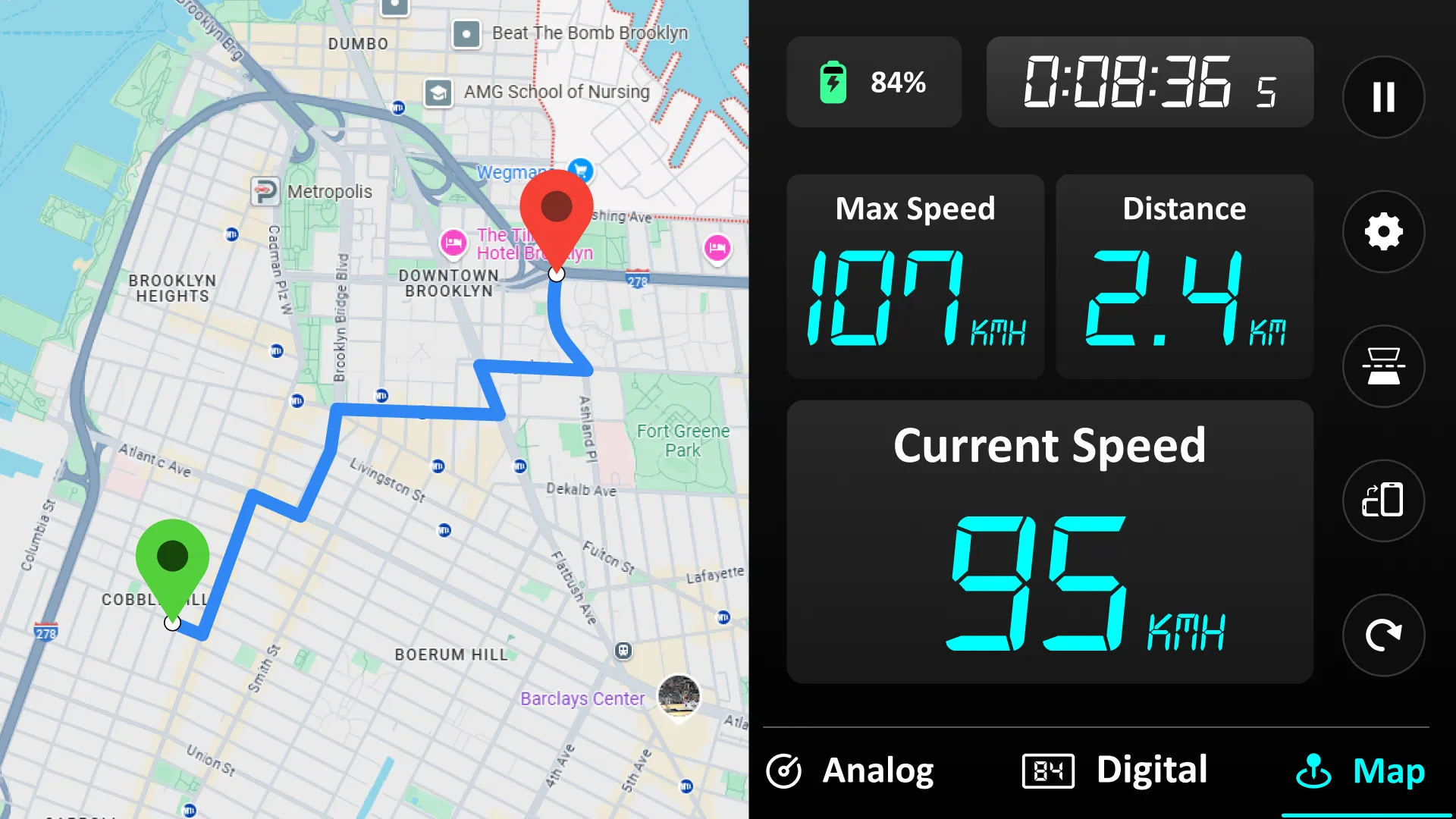 GPS Speedometer - Odometer App | Indus Appstore | Screenshot