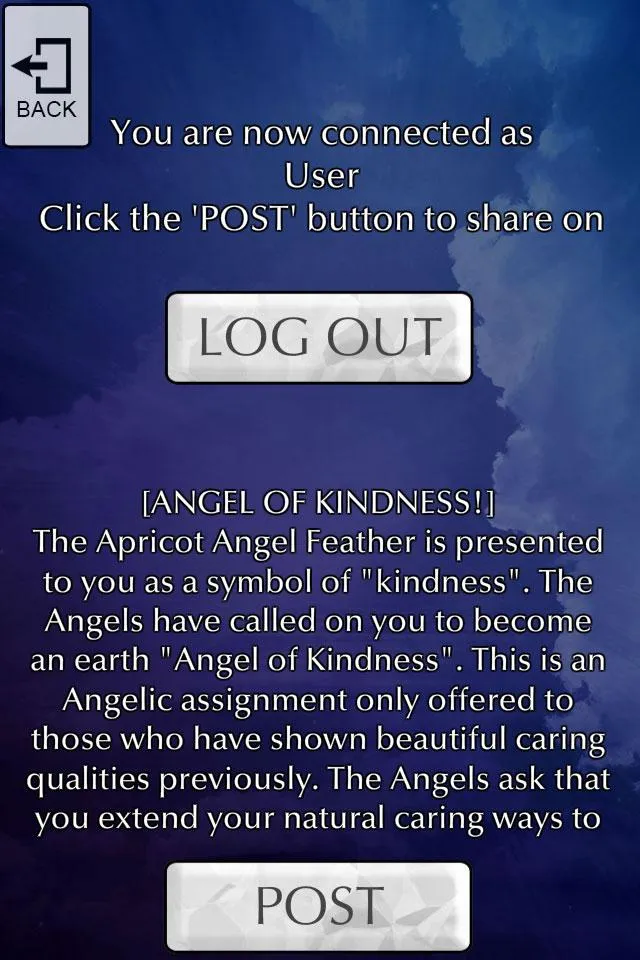 Angel Feather Oracle Cards | Indus Appstore | Screenshot