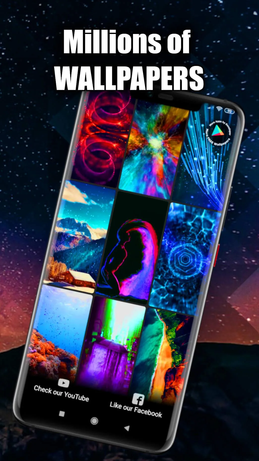 Milky Way Wallpaper Live HD/3D | Indus Appstore | Screenshot