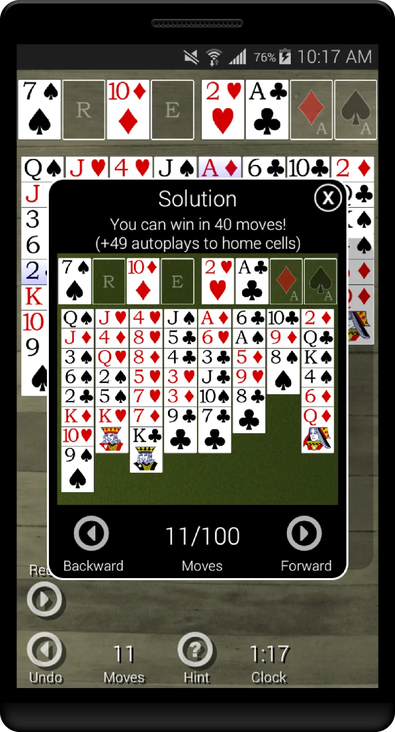 FreeCell Forever | Indus Appstore | Screenshot