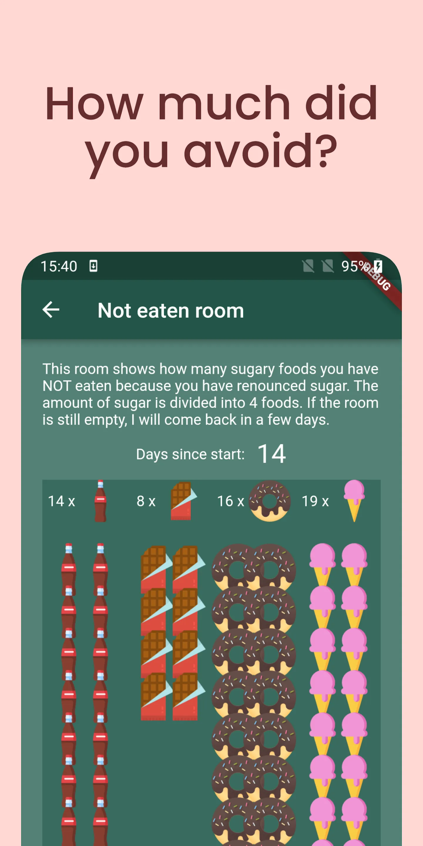 Sugar Free Challenge | Indus Appstore | Screenshot