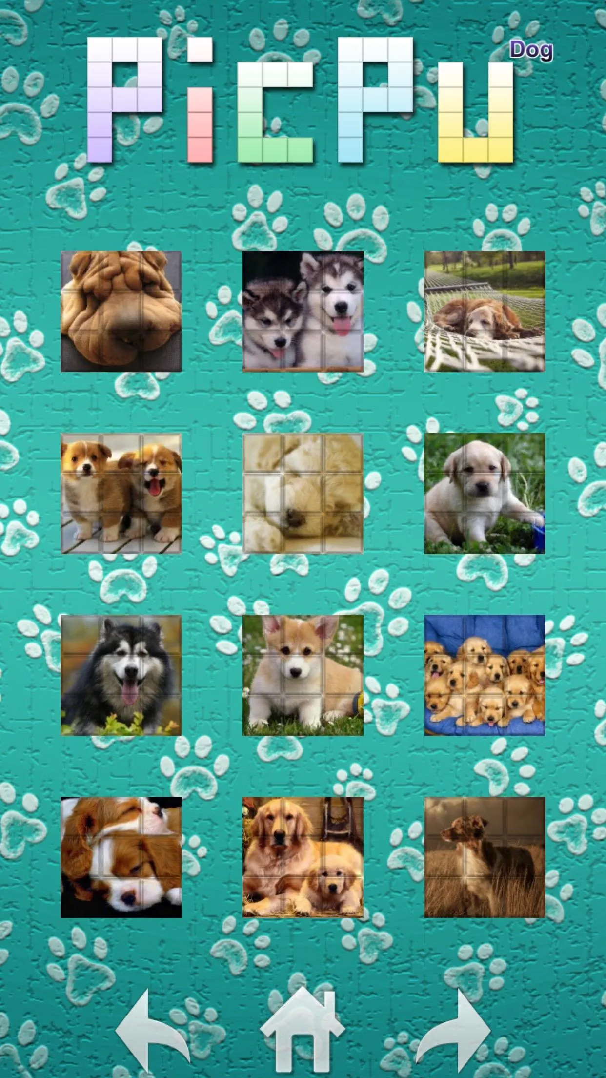 PicPu - Dog Picture Puzzle | Indus Appstore | Screenshot