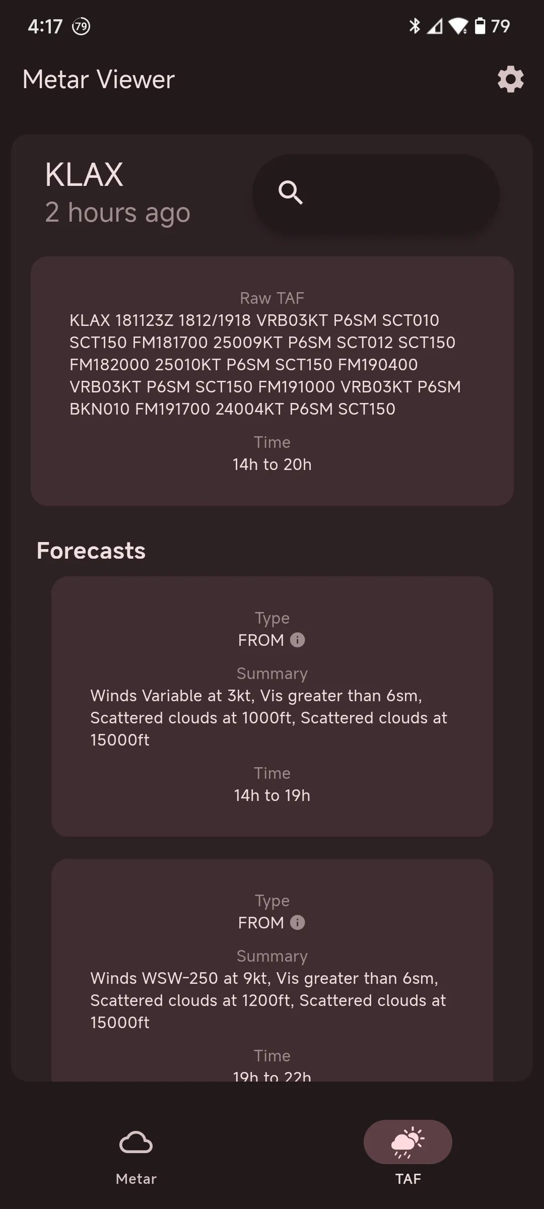 Metar Viewer - Metar Reader | Indus Appstore | Screenshot