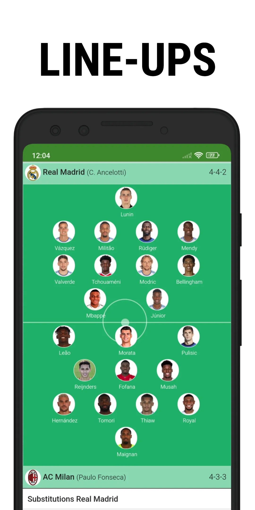 Football Live Scores | Indus Appstore | Screenshot