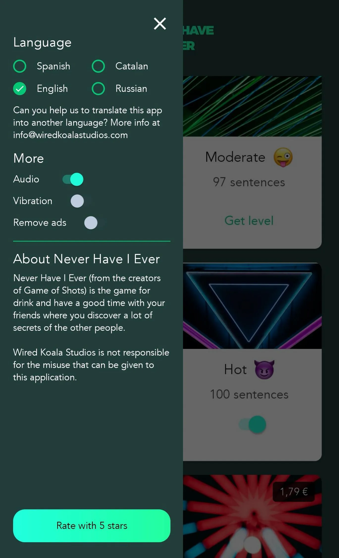 Never Have I Ever - Drinking | Indus Appstore | Screenshot