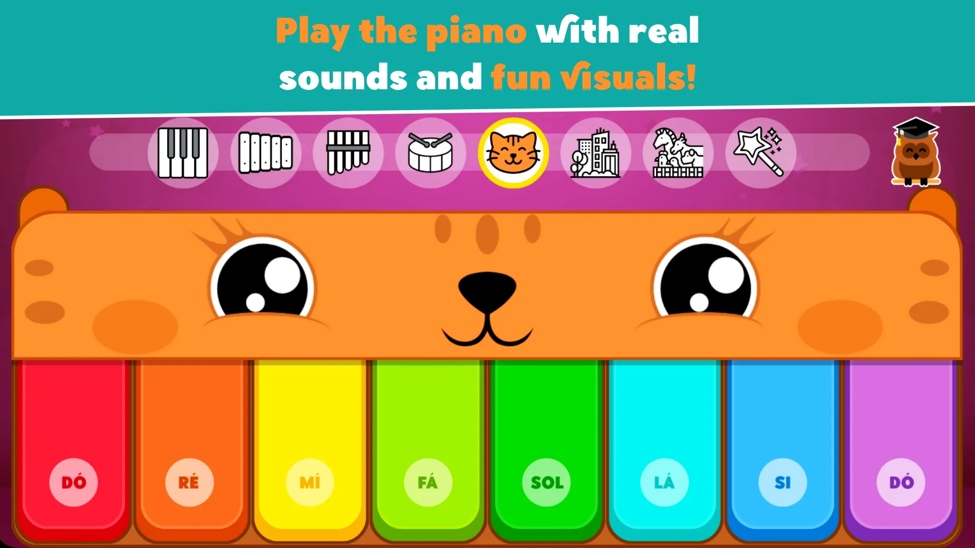 Piano Kids: music, drums & fun | Indus Appstore | Screenshot
