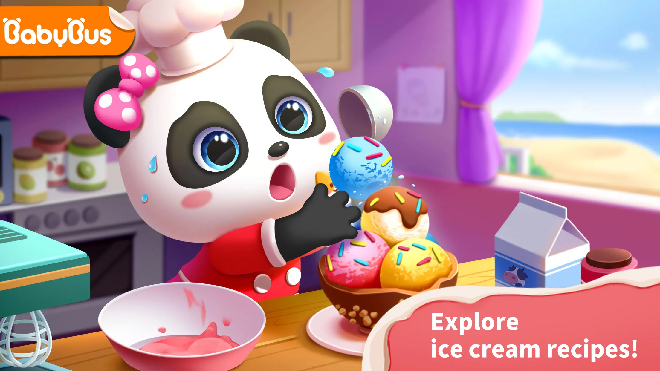 Baby Panda’s Ice Cream Shop | Indus Appstore | Screenshot