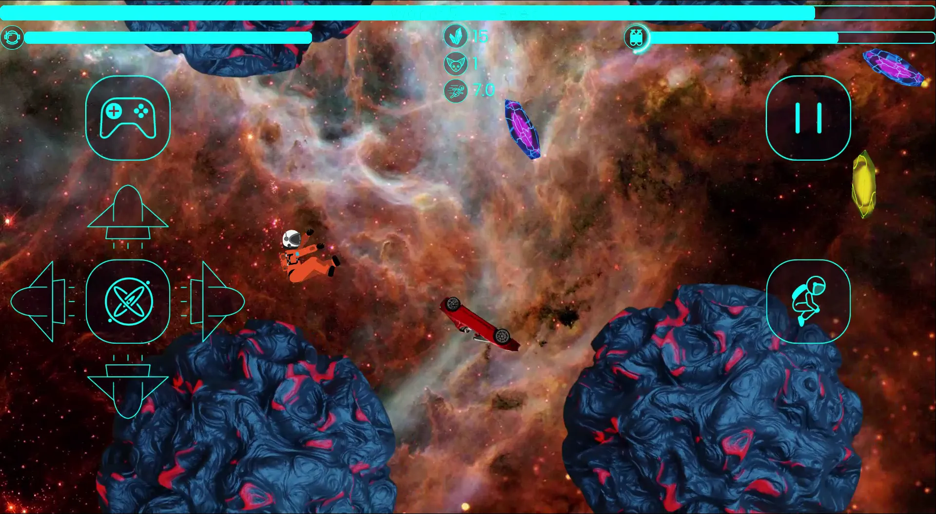 Astronaut Jetpack Training | Indus Appstore | Screenshot