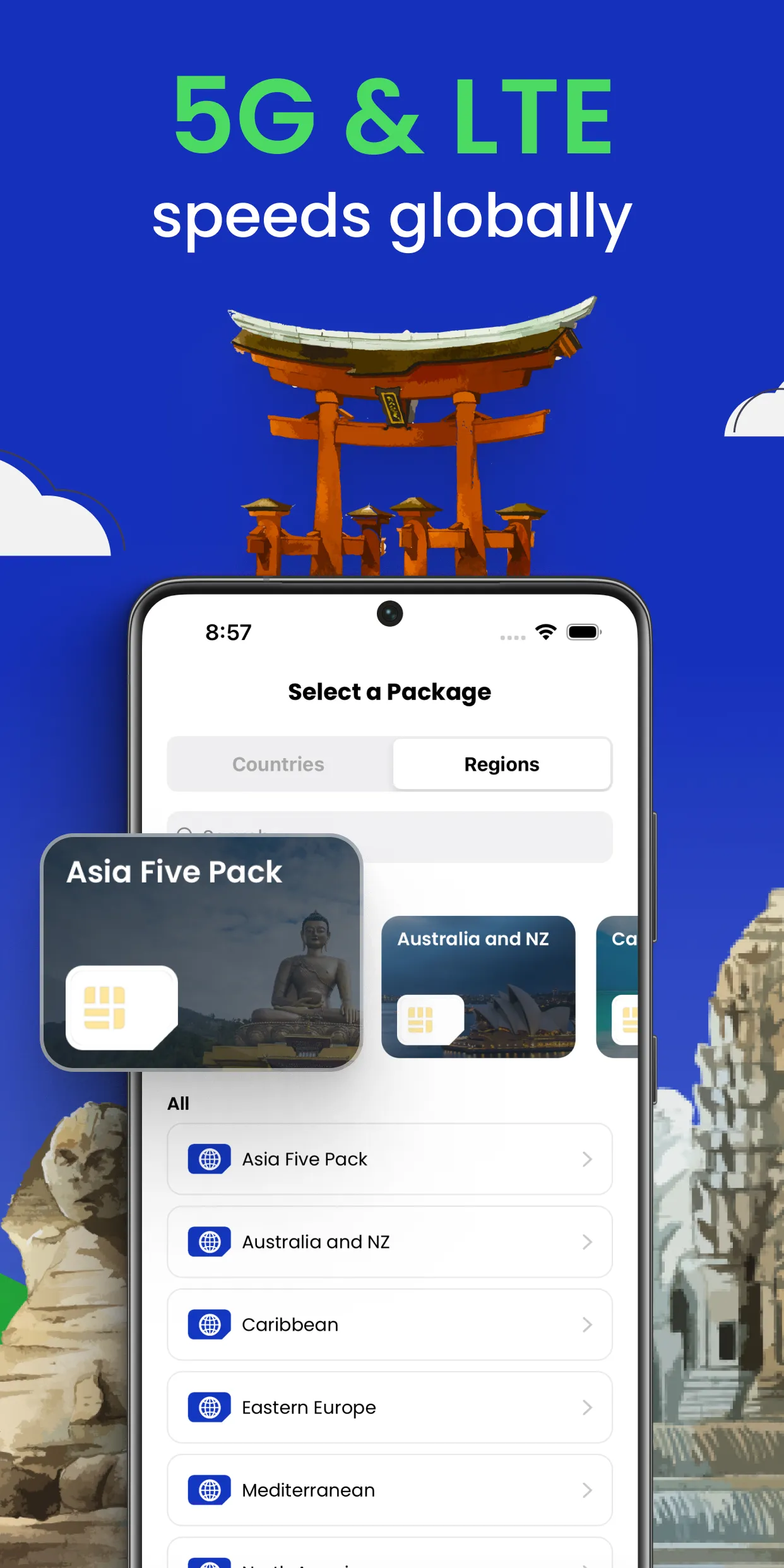 aloSIM - eSIM Travel Sim Card | Indus Appstore | Screenshot