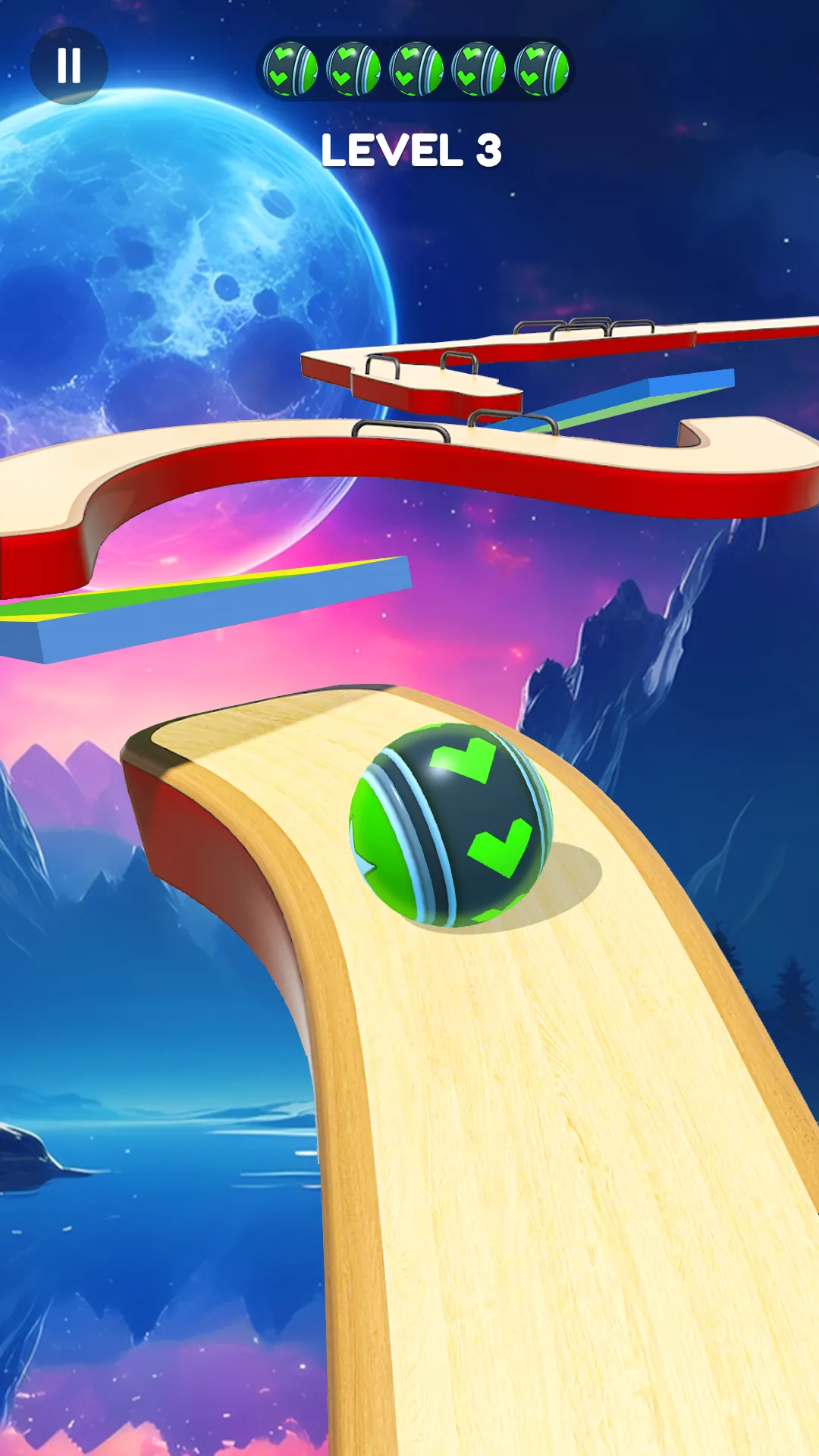 Rolling Ball Sky Adventure | Indus Appstore | Screenshot